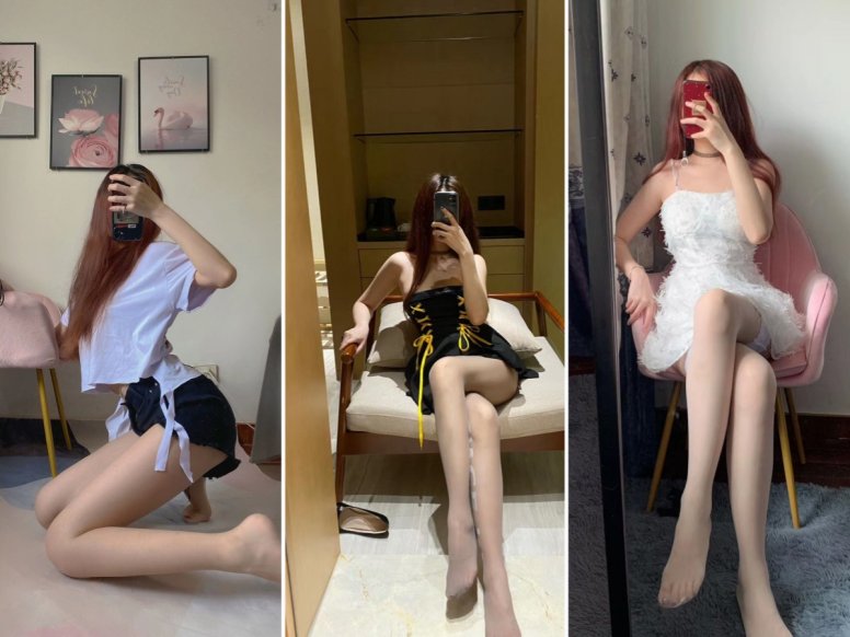 提袜少女 – 朋友圈收费系列套图&视频